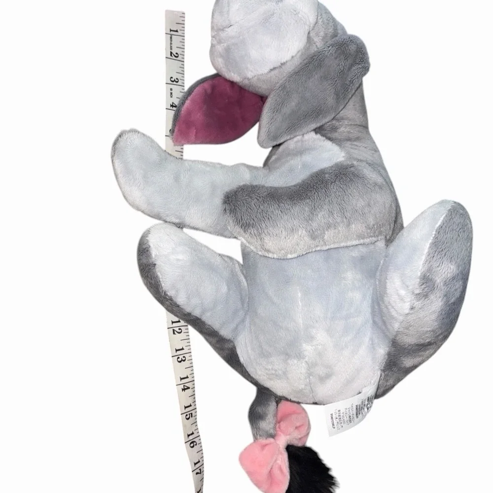 Disney Store Eeyore Large Plush Stuffed Animal‎ Winnie The Pooh Detachable Tail